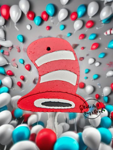 Cat in the Hat Freshie