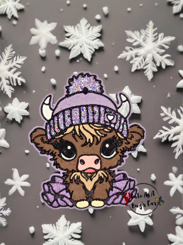 Highland Cow with TuTu and Boggin Freshie