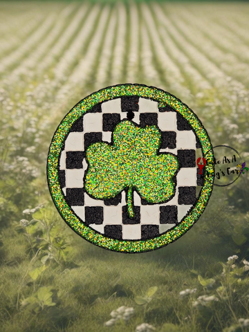 Checkered Shamrock Freshie