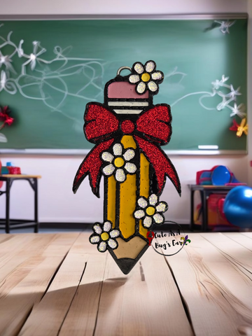 Floral Pencil Freshie