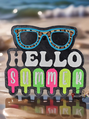 Hello Summer Popsicle Freshie