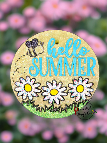 Hello Summer Bumblebee Freshie