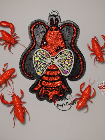 Crawfish with Bow freshie