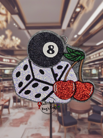 Cherries and 8 Ball Freshie