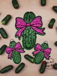 Pickle with Bow Freshie