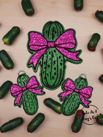 Pickle with Bow Freshie