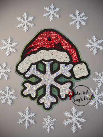 Christmas Snowflake Freshie