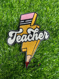 Teacher Lightning Bolt Freshie