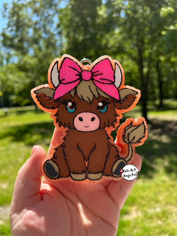 Cute Highland Cow Freshie