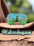 Palm Tree Sunglasses Freshie