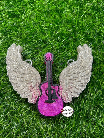 Guitar with Wings Freshie