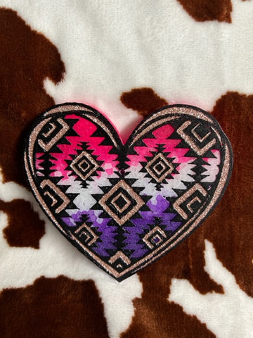 Aztec Heart Freshie