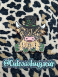 St. Patty's Day Highland Cow Freshie