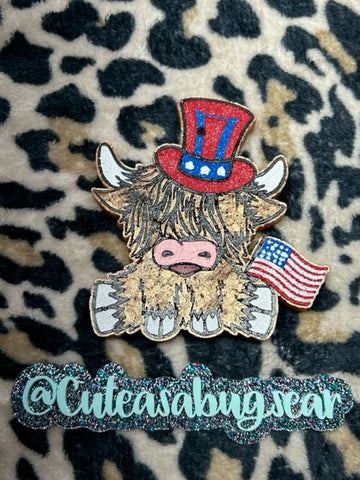 American Highland Cow Freshie